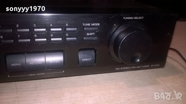 sony st-s415 rds stereo tuner-france-внос швеицария, снимка 8 - Ресийвъри, усилватели, смесителни пултове - 23515431