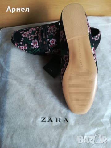 Дамски мокасини/лоуфъри ZARA, снимка 6 - Дамски ежедневни обувки - 22090228