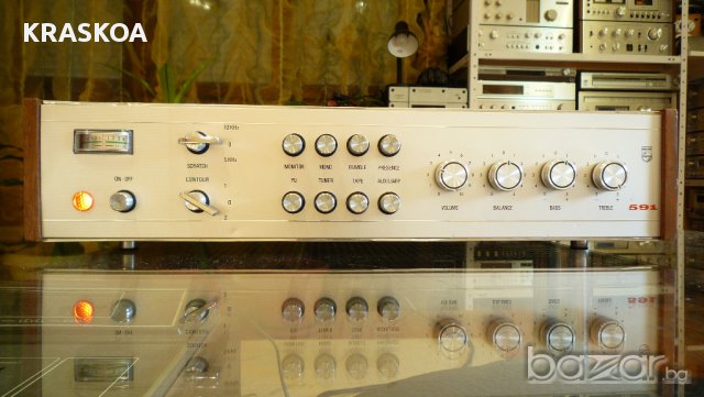 PHILIPS 591, снимка 5 - Ресийвъри, усилватели, смесителни пултове - 15706371