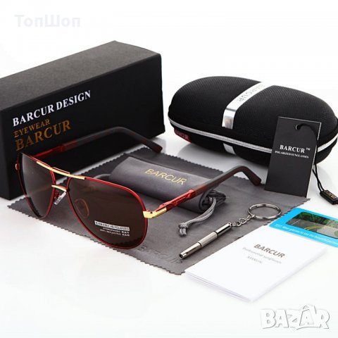 BARCUR Original Слънчеви очила - Unisex, снимка 2 - Слънчеви и диоптрични очила - 26071200