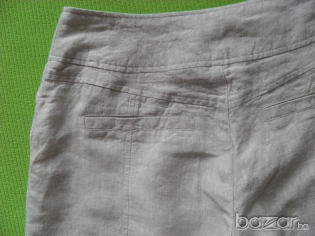 Дамски ленени бермуди S, снимка 9 - Къси панталони и бермуди - 20900914
