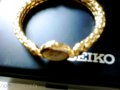 Seiko Ladies Gold Tone Bracelet Watch swx164 - сертификат за оригинал, снимка 4