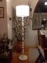 Винтидж класика-бял полилей за хол,всекидневна ,шаби шик лампа,модерно осветление, снимка 9