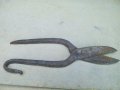 Стара ножица за  ламарина , снимка 2