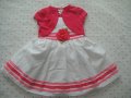 Нова - детска рокля с болеро - Sweet Heart Rose - 4 г., снимка 2