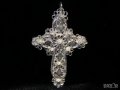 Филигранен двустранен кръст, снимка 2