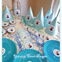 украса и аксесоари с Анна и Елза Замръзналото кралство Frozen, снимка 3 - Кетъринг - 20415011