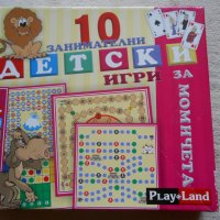 10 занимателни детски игри Playland, снимка 1 - Рисуване и оцветяване - 23623869