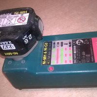 makita charger+battery pack-внос швеция, снимка 1 - Винтоверти - 25386201