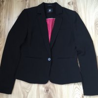 Дамско сако BERSHKA оригинал, size L, черно с цикламен хастар , НОВО!!, снимка 2 - Сака - 11070978