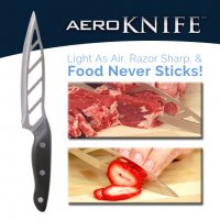 Незалепващия нож за рязане AERO KNIFE, снимка 4 - Прибори за хранене, готвене и сервиране - 23774870