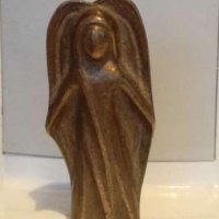 Меден макет на Света Богородица-1860, снимка 2 - Антикварни и старинни предмети - 19017662