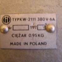 Краен(пътен) изключвател TYPKW-2111, снимка 2 - Други машини и части - 23410985