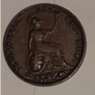 1831 Great Britain Farthing   AU, снимка 3 - Нумизматика и бонистика - 16183147
