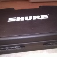 shure-куфар за безжичен микрофон и приемник, снимка 13 - Микрофони - 25104596