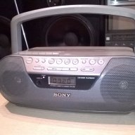Sony cfd-s05 cd/tuner/cassette/aux-внос швеицария, снимка 1 - Радиокасетофони, транзистори - 15264351