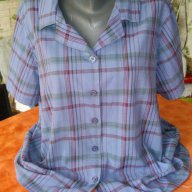 Памучна риза каре "Blair"® / голям размер , снимка 1 - Ризи - 14447220