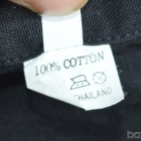 Ralph Lauren дамска черна риза 100% памук къс ръкав, снимка 5 - Ризи - 21725928