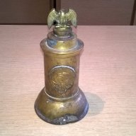 хитлериска антика-немска запалка-ретро-17х9см-внос швеицария, снимка 2 - Антикварни и старинни предмети - 18039160