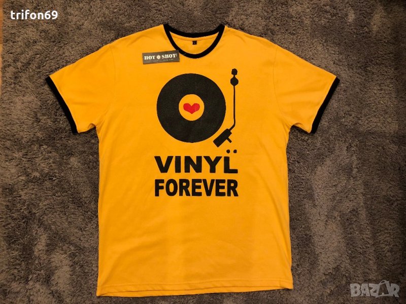 Тениски Vinyl Forever, снимка 1