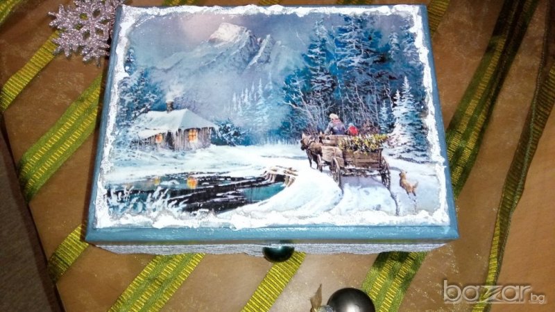 Кутия "Зимна приказка", снимка 1