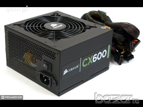  pc десктоп захранване corsаir cx 600 W, снимка 1