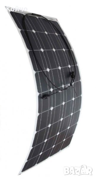 100 W гъвкав монокристален панел, снимка 1