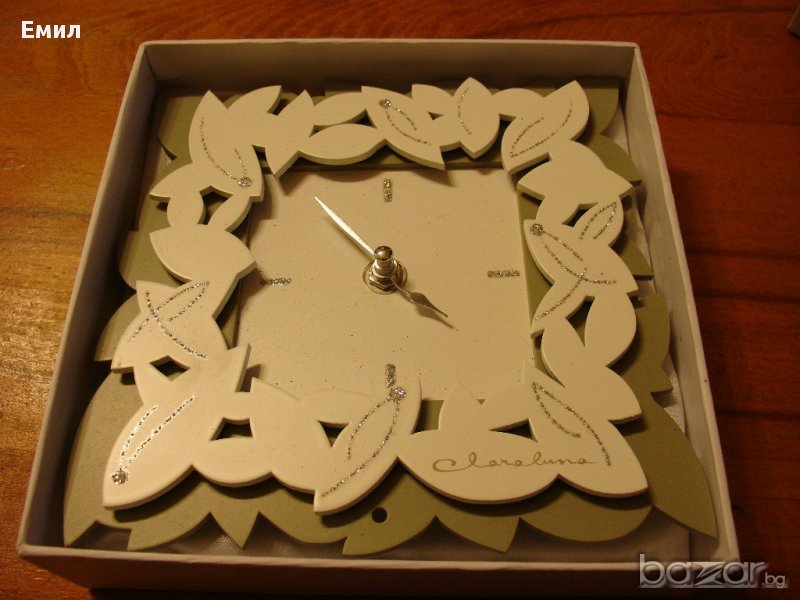 Часовник настолен бутиков CLARALUNA  Made in Italy, снимка 1