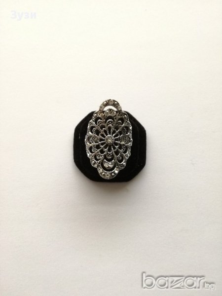 Сребърен дамски пръстен  с цирконий - сребро проба 925, снимка 1