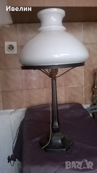 стара настолна лампа арт деко, снимка 1