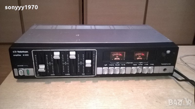 teleton a400 hifi stereo amplifier-внос швеицария, снимка 1