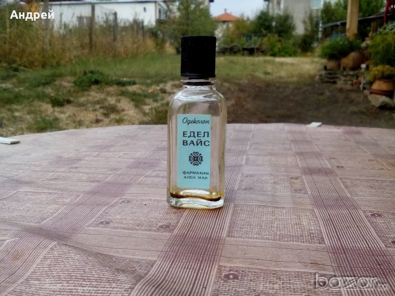 Шише от одеколон ЕДЕЛВАЙС, снимка 1