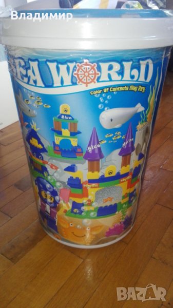 Детски Конструктор "Морско дъно и обитатели"(Голям), снимка 1