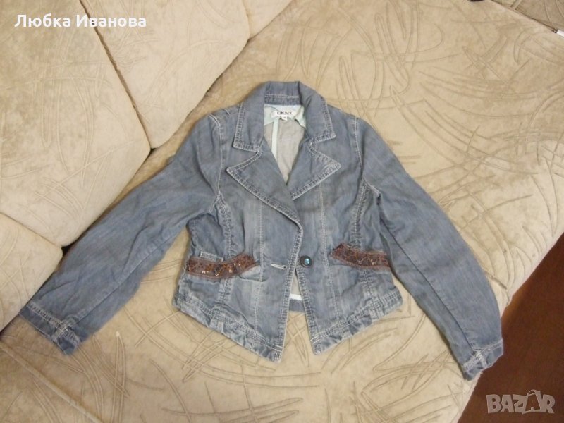 Детско дънково сако- Donna Karan, снимка 1