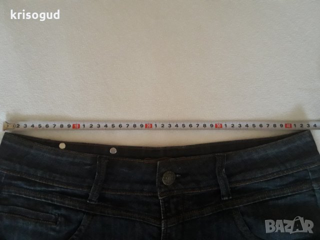 Manguun, стилна дънкова къса пола, размер: 40, талия: 43/ ханш: 51 см. , снимка 4 - Поли - 25988168