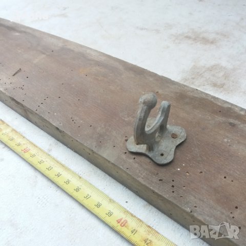Стара дървена закачалка, снимка 6 - Антикварни и старинни предмети - 24726607