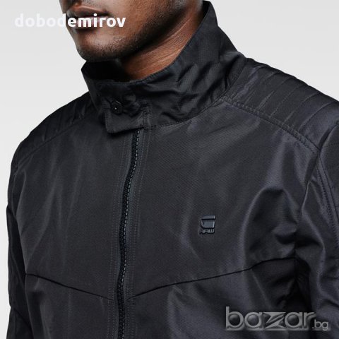 Ново мъжко яке G Star Peltz Nylon Biker Jacket, оригинал, снимка 6 - Якета - 15267294