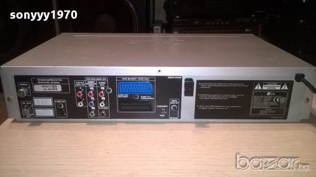 Lg dvs7905s dvd/video recorder 6hd hi-fi stereo-внос швеицария, снимка 5 - Ресийвъри, усилватели, смесителни пултове - 15698252