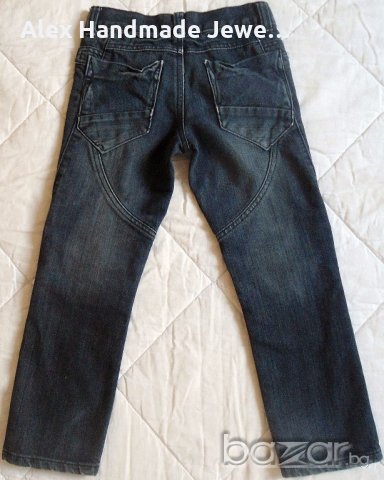 Сиво - черни дънки размер 6 г./116 см. , снимка 5 - Детски панталони и дънки - 19461935