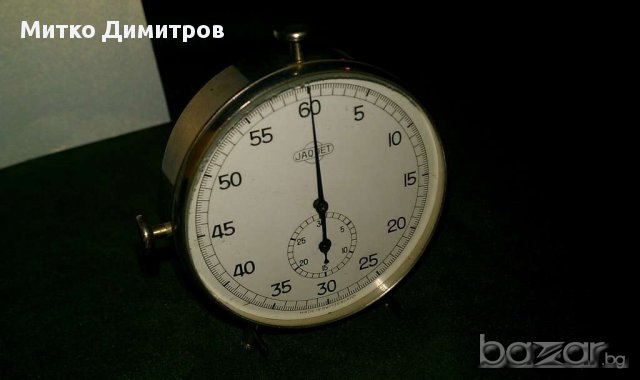 ПРОФЕСИОНАЛЕН ШВЕЙЦАРСКИ ХРОНОМЕТЪР JAQUET, снимка 6 - Антикварни и старинни предмети - 13459688