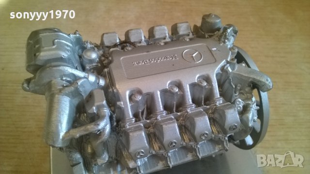mercedes-benz-12х10х9см-агрегат/двигател-отливка-swiss, снимка 4 - Колекции - 24394657