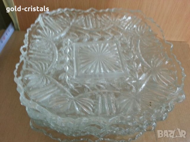 кристални чинии чинийки , снимка 2 - Антикварни и старинни предмети - 25517021