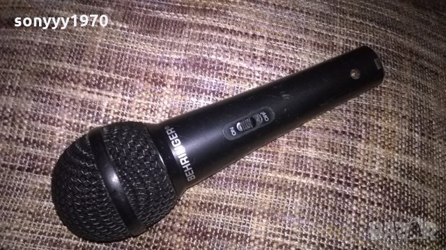 behringer microphone-здрав жичен профи-внос швеицария, снимка 1 - Микрофони - 21864608