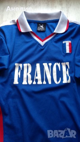 Футболна фланелка/тениска Франция, снимка 3 - Спортни дрехи, екипи - 25590193