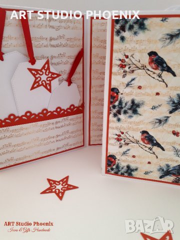 Коледно - новогодишни албумчета за снимки - ръчна изработка!, снимка 9 - Други - 23738264