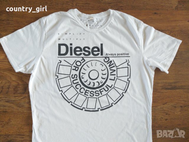 diesel - страхотна мъжка тениска, снимка 4 - Тениски - 25877544