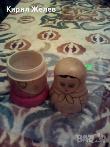 Матрьошка малка , снимка 4 - Антикварни и старинни предмети - 23795446
