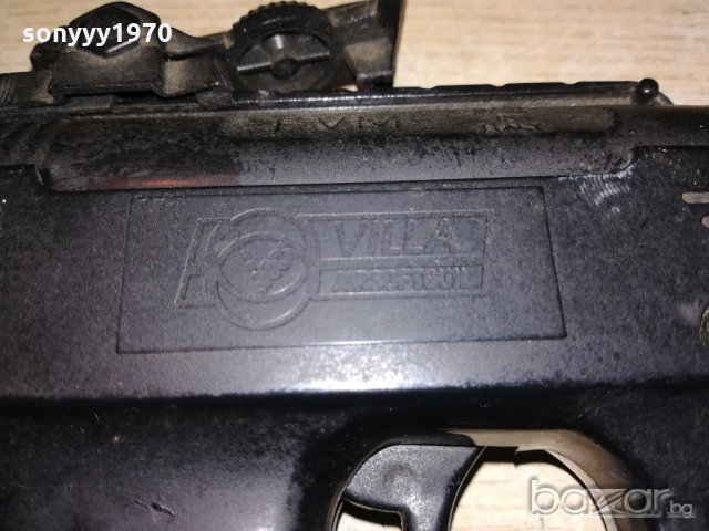 АНТИК-condor fvm-made in italy-villa airsoftgun-34x16см-от швеицария, снимка 18 - Въздушно оръжие - 20249982