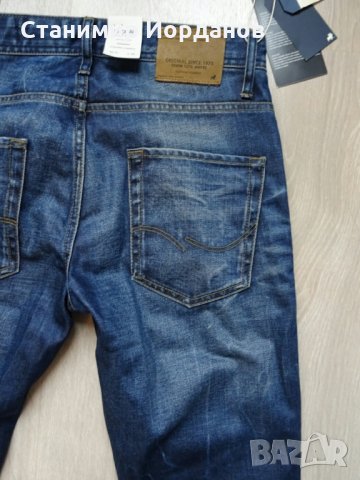 Мъжки дънки Jack & Jones размер 31, снимка 5 - Дънки - 23431554