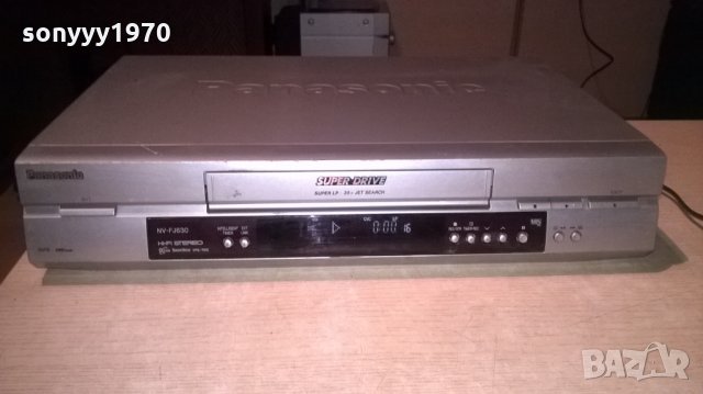 panasonic nv-fj630 hifi stereo video
